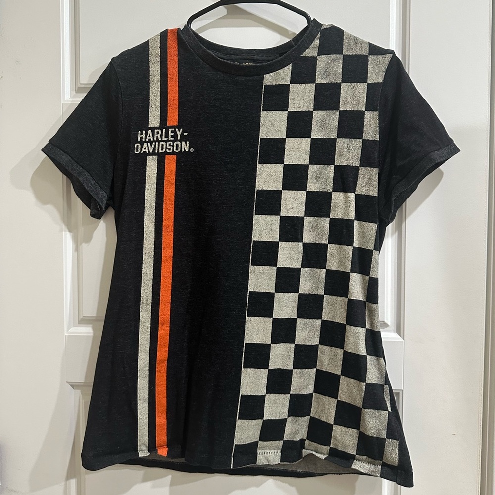 harley davidson checkered shirt!